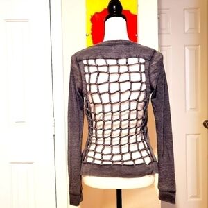 Chaser | Gray Long Sleeve Top